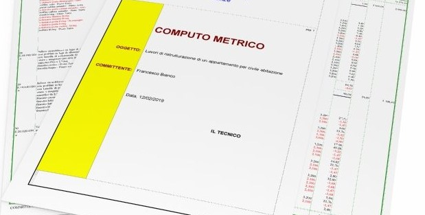 Computi metrici ed estimativi